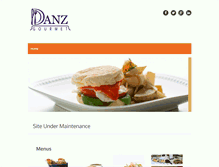 Tablet Screenshot of danzgourmet.com